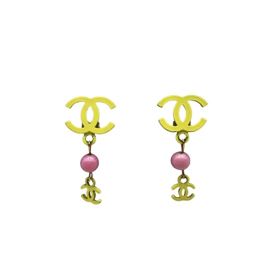 Chanel Metallohrringe CC - Image 1