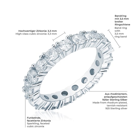 Rafaela Donata Female Sterling Silver Ring - Image 2