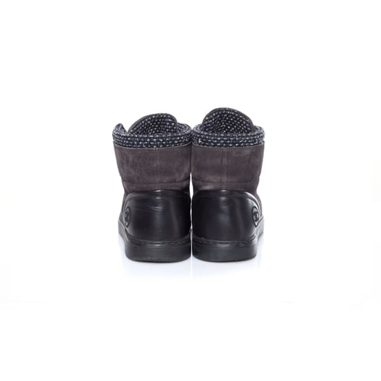 Chanel, hohe Tennis-Sneaker mit CC-Logo und Tweed - Image 5