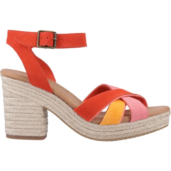 TOMS Majorca Strappy Damen Sandalen aus Leder mit Flammenmuster - Image 5