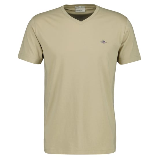 Gant Slim Shield V-Neck T-Shirt - Image 1