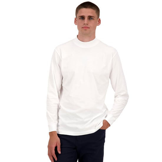 Ragman Langarm Basic Stehkragen Regular Fit Longsleeve - Image 2