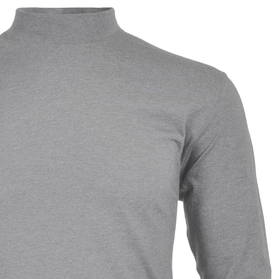Ragman Langarmshirt mit Stehkragen, regular fit - Grau - Image 2
