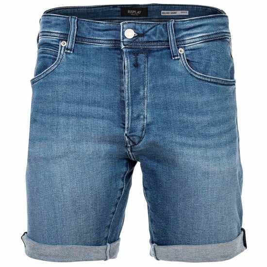 Replay RBJ.981 Tapered Shorts, Blau - Image 1