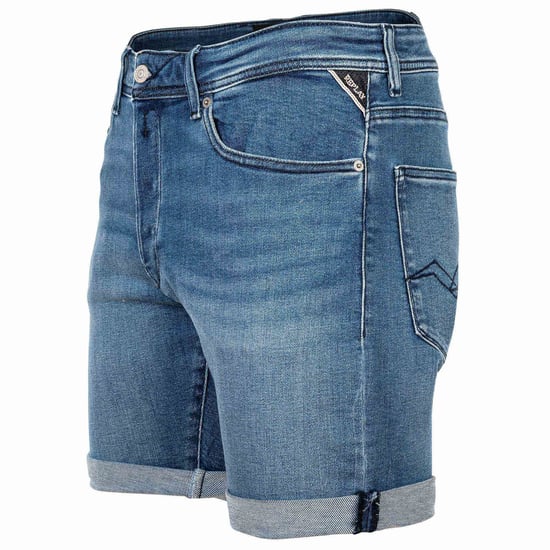 Replay RBJ.981 Tapered Shorts, Blau - Image 2