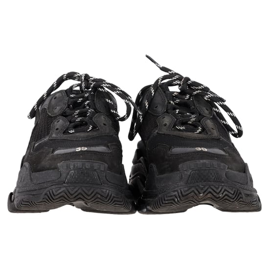 Balenciaga Triple S Sneakers aus schwarzem Polyester - Image 2