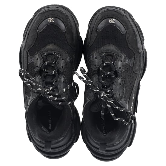 Balenciaga Triple S Sneakers aus schwarzem Polyester - Image 3