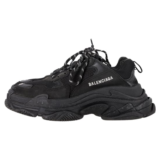 Balenciaga Triple S Sneakers aus schwarzem Polyester - Image 4