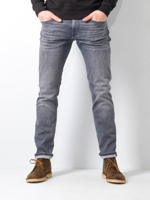 Petrol Industries - Regular Tapered Fit Jeans Russel Herren - Grau - Image 3