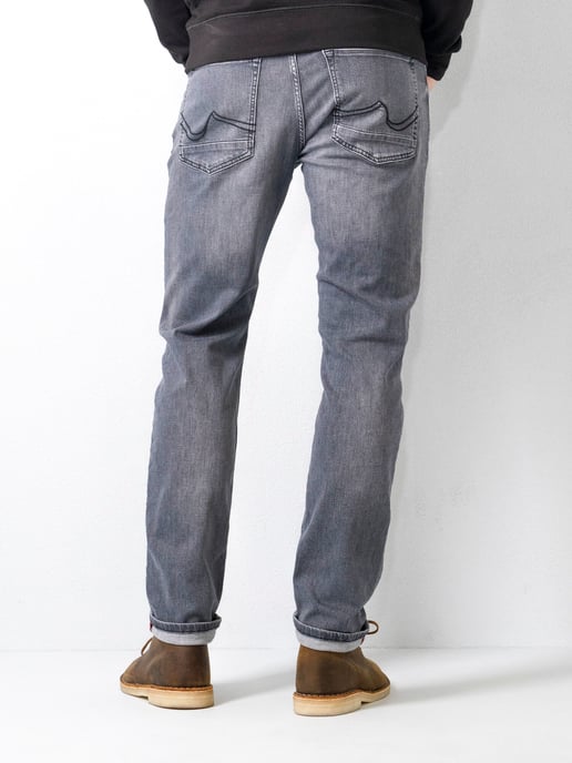 Petrol Industries - Regular Tapered Fit Jeans Russel Herren - Grau - Image 4