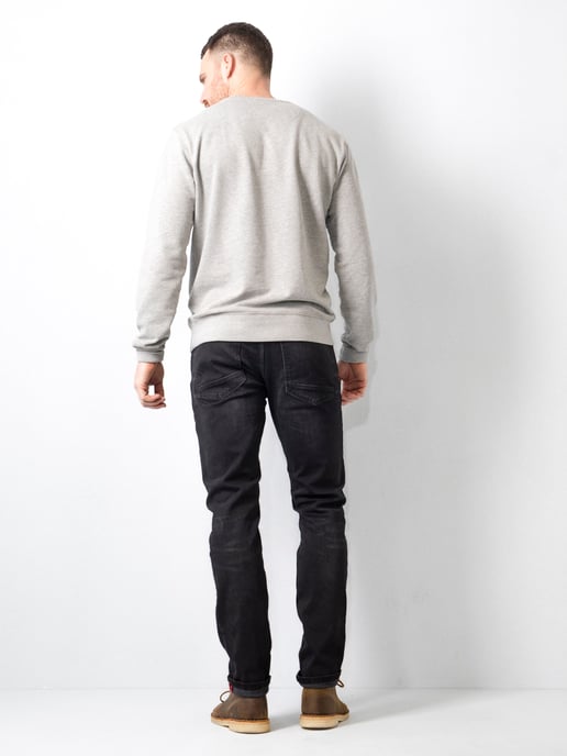 Petrol Industries - Regular Tapered Fit Jeans Russel Herren - Schwarz - Image 6