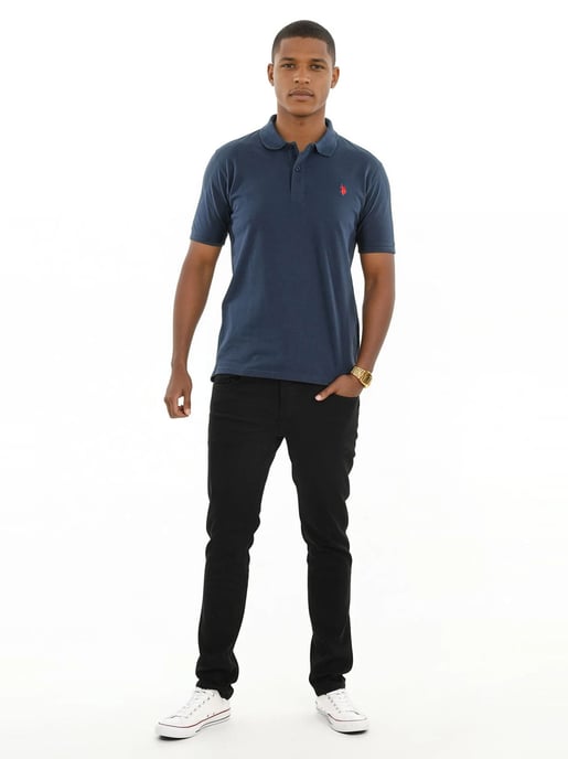 U.S. Polo Assn. Herren Basic Poloshirt kurzarm mit Stretchkomfort - Image 4