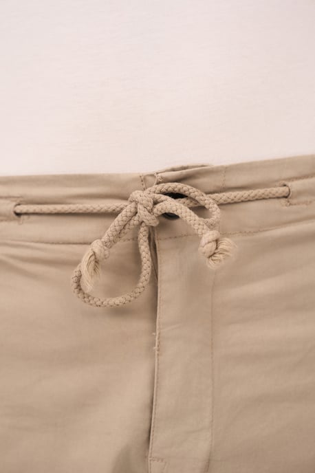 Solution Shorts Sulta Chino Shorts Beige - Image 4
