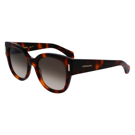 Ferragamo Braune Acetat-Sonnenbrille - Image 1