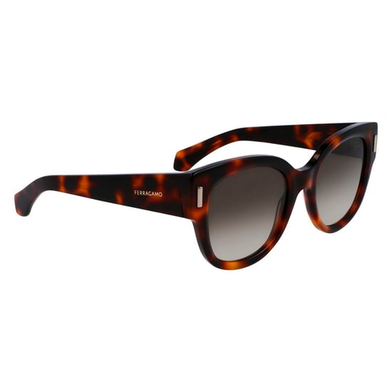 Ferragamo Braune Acetat-Sonnenbrille - Image 3