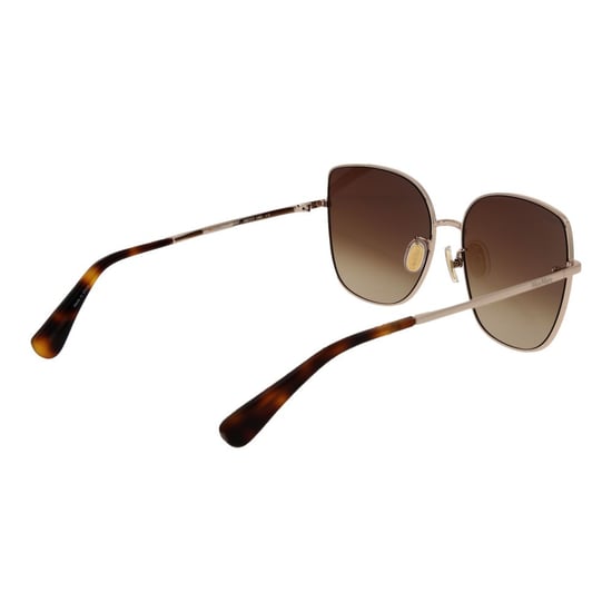 Max Mara Rose Gold Metallsonnenbrille - Image 3