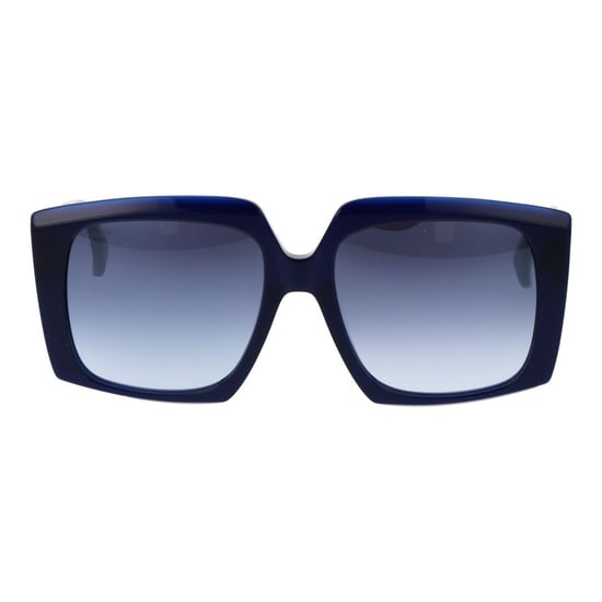 Max Mara Blaue Kunststoffsonnenbrille - Image 2