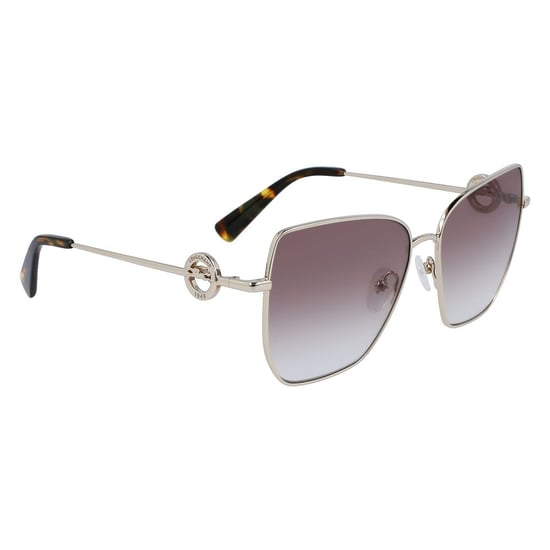 Longchamp Gold Metall Sonnenbrille - Image 3