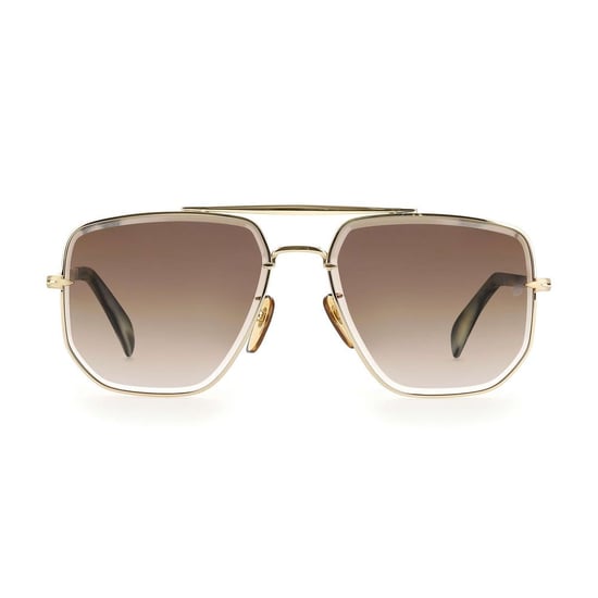 David Beckham Gold Metall Sonnenbrille - Image 2