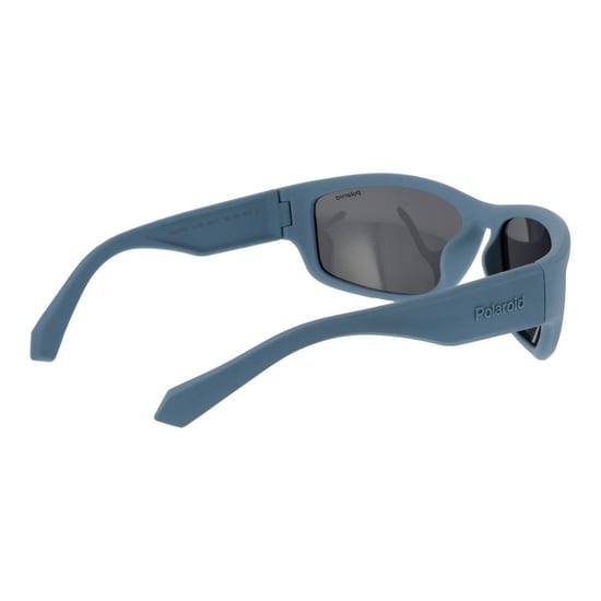 Polaroid Blaue Kunststoffsonnenbrille - Image 3