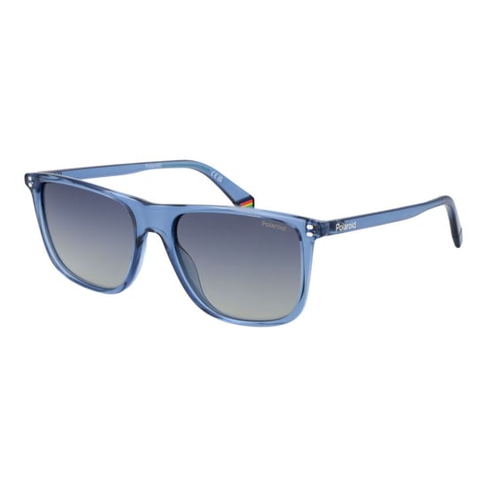 Polaroid blaue Plastik-Sonnenbrille - Image 1