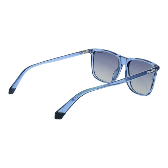 Polaroid blaue Plastik-Sonnenbrille - Image 3