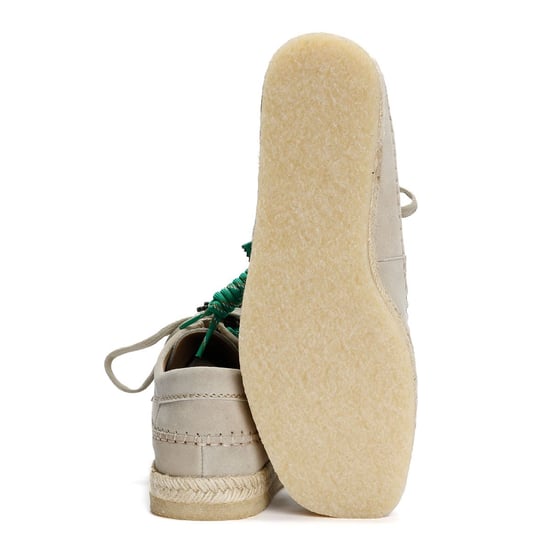 Pompeii Weaver Herren Wildleder Schnürschuhe In Beige - Image 4