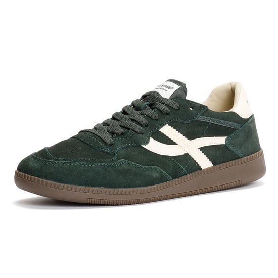 Pompeii Elan Sala Wildleder Herren Grün Sneakers - Image 3