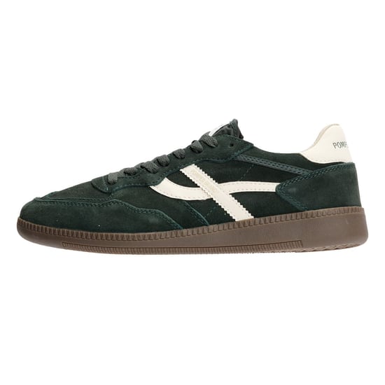 Pompeii Elan Sala Wildleder Herren Grün Sneakers - Image 6