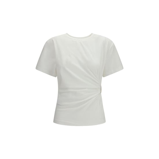 PINKO Weißes Baumwoll-T-Shirt - Image 1