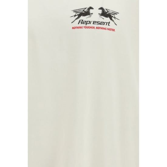 Represent Weißes Baumwoll-T-Shirt - Image 3