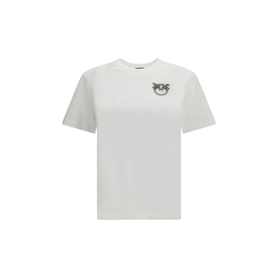 PINKO Weißes Baumwoll-T-Shirt - Image 1