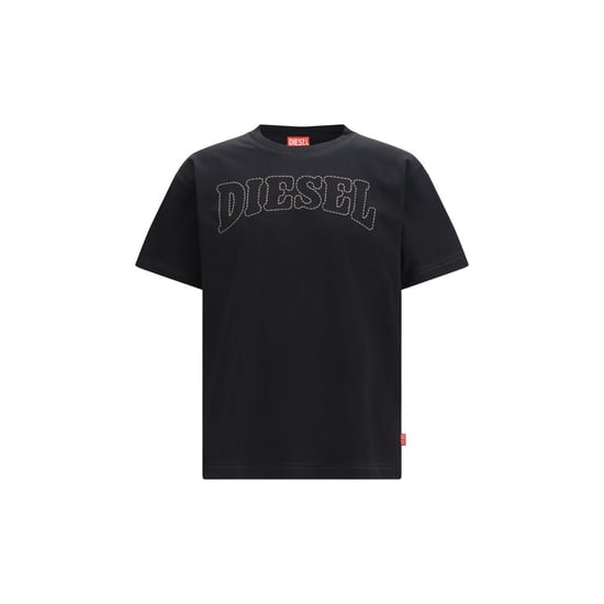 Diesel Schwarzes Baumwoll-T-Shirt - Image 1