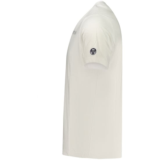 North Sails Weißes Baumwoll Herren T-Shirt - Image 3
