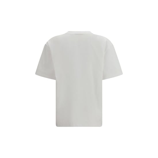 Ganni Weißes Baumwoll-T-Shirt - Image 2