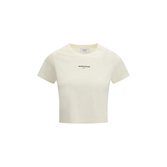 Maison Kitsuné Beiges Baumwoll-T-Shirt - Image 1