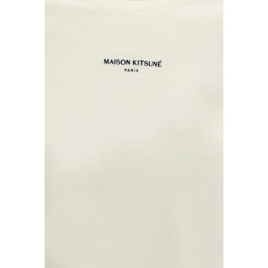 Maison Kitsuné Beiges Baumwoll-T-Shirt - Image 3