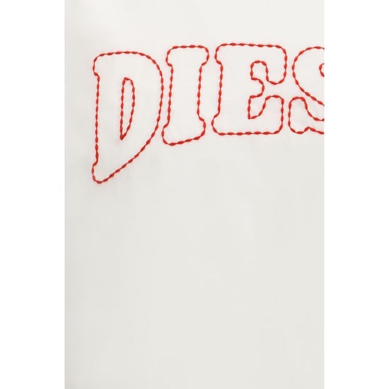 Diesel Weißes Baumwoll-T-Shirt - Image 3
