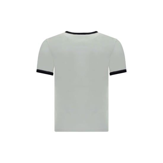 Courrèges Weißes Baumwoll-T-Shirt - Image 4