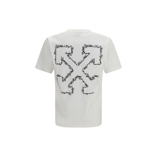 Off-White Weißes Baumwoll-T-Shirt - Image 2