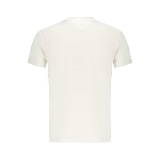 Tommy Hilfiger Weißes Baumwoll-Herren-T-Shirt - Image 2