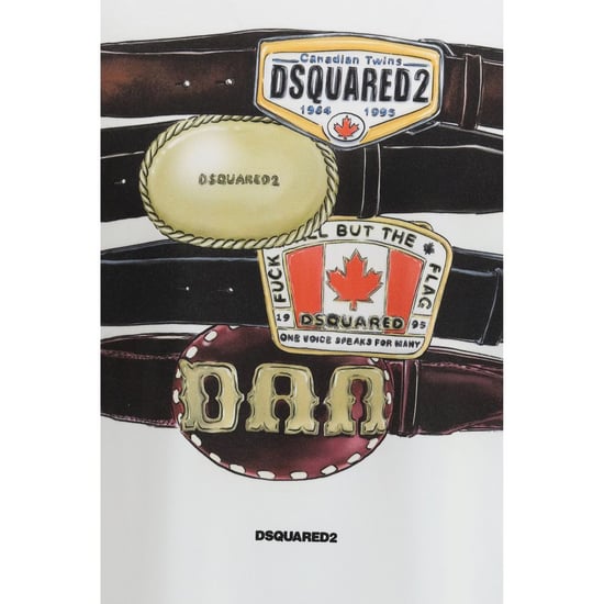 Dsquared² Weißes Baumwoll-T-Shirt - Image 3