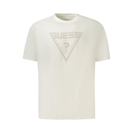 Guess Jeans Weißes Baumwoll Herren T-Shirt - Image 1