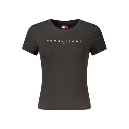 Tommy Hilfiger Schwarzes Baumwoll Damen T-Shirt - Image 1