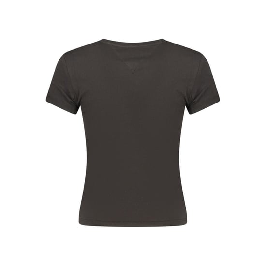 Tommy Hilfiger Schwarzes Baumwoll Damen T-Shirt - Image 2