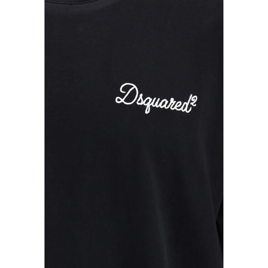 Dsquared² Schwarzes Baumwoll-T-Shirt - Image 3