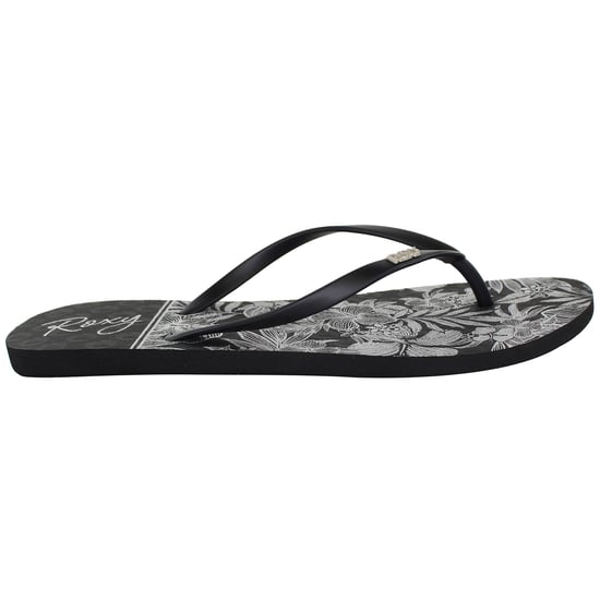 Roxy Viva Stamp II Damen Schwarz/Weiß Flip-Flops - Image 2
