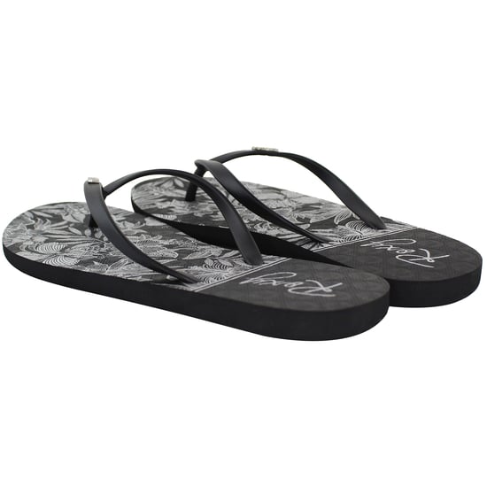 Roxy Viva Stamp II Damen Schwarz/Weiß Flip-Flops - Image 4