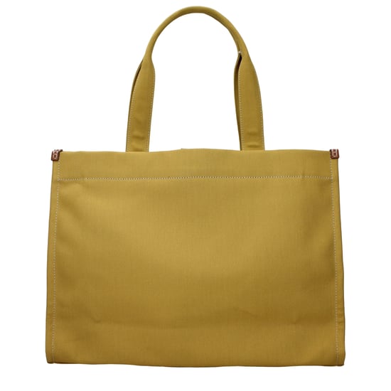 Tory Burch Gelbe Stoff-Schultertasche - Image 3