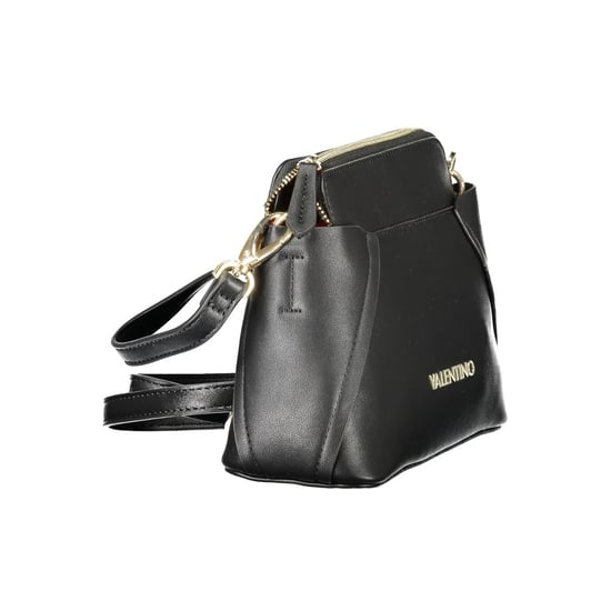 Mario Valentino Schwarze Polyurethan Schultertasche - Image 3